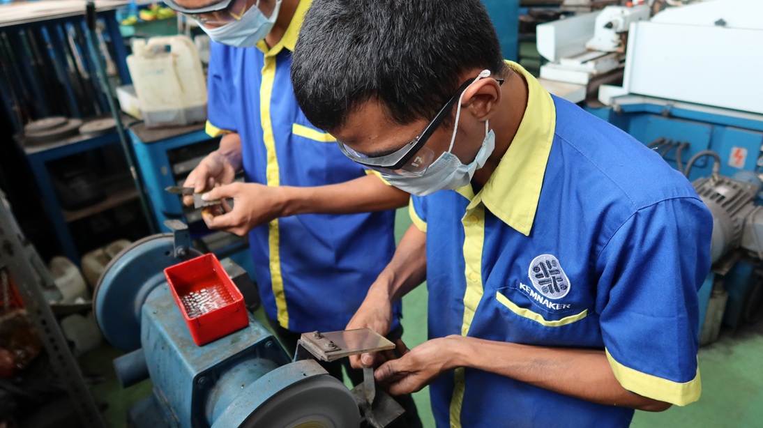 Dokumentasi pelatihan manufaktur BBPVP Serang