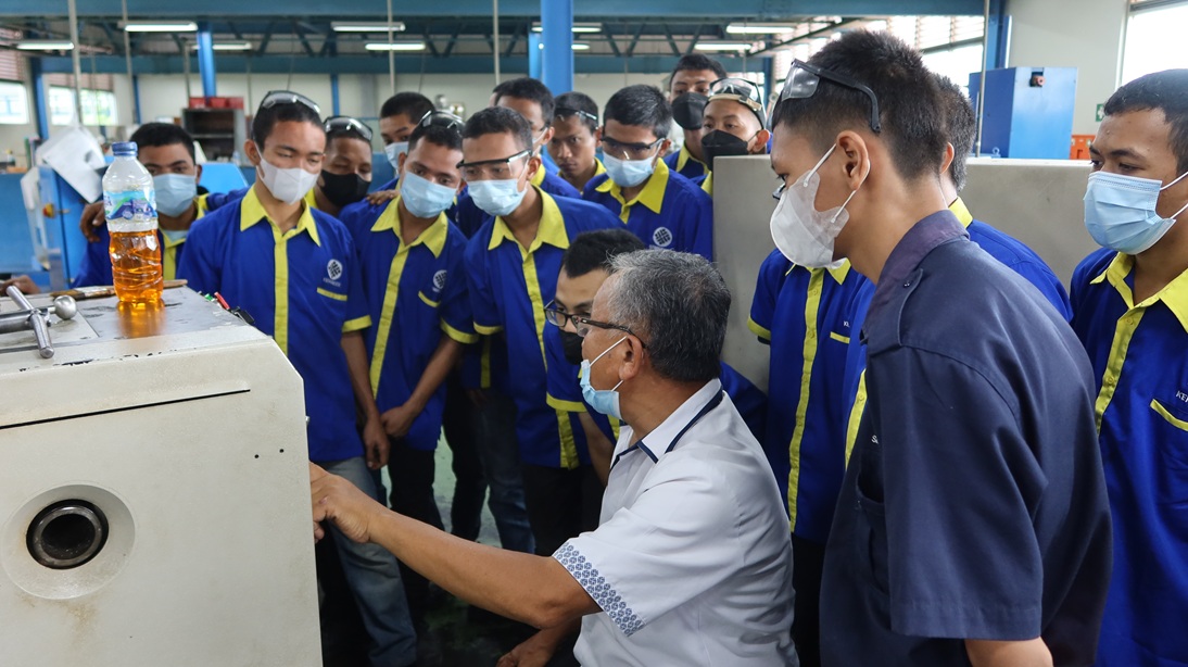 Dokumentasi pelatihan manufaktur BBPVP Serang