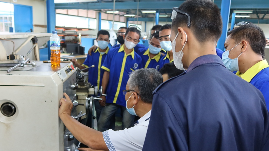 Dokumentasi pelatihan manufaktur BBPVP Serang