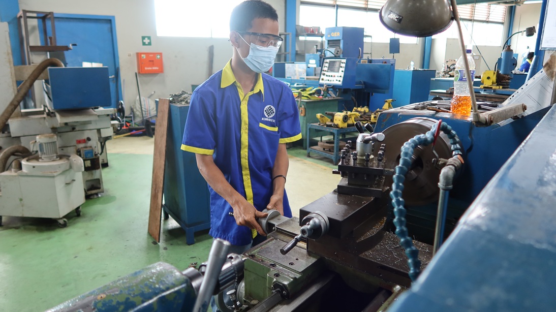 Dokumentasi pelatihan manufaktur BBPVP Serang
