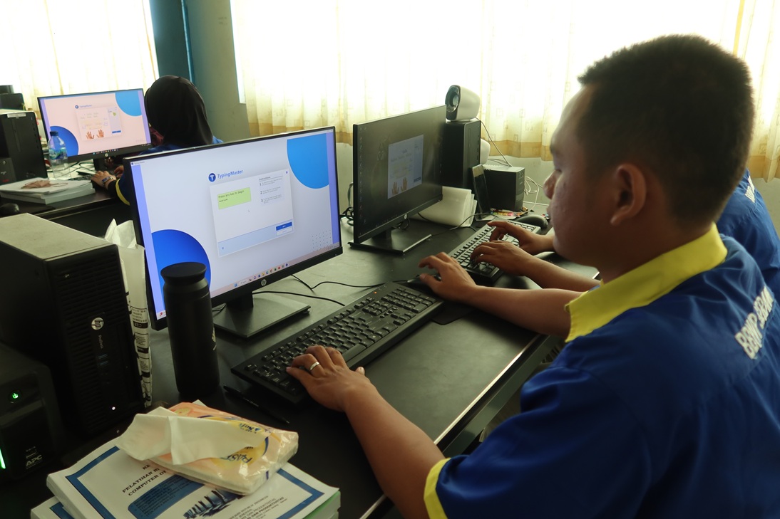 Dokumentasi pelatihan TIK BBPVP Serang