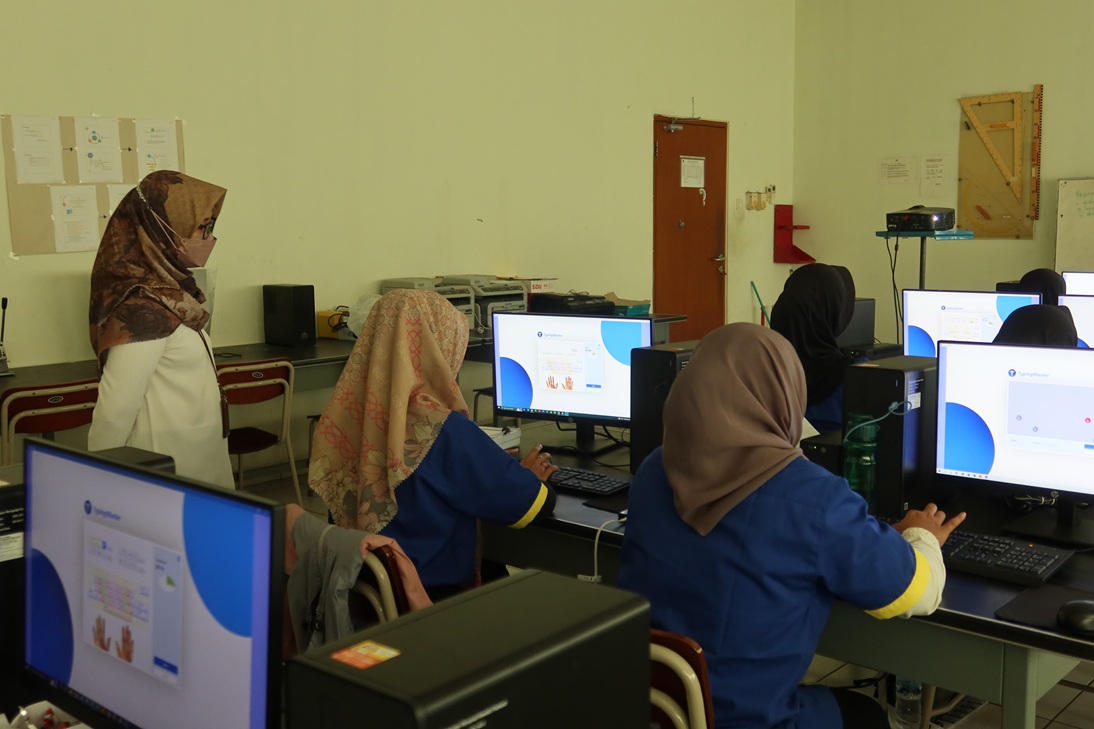 Dokumentasi pelatihan TIK BBPVP Serang