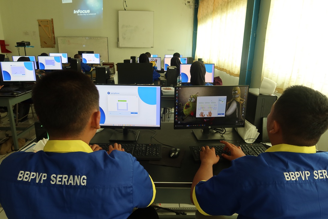 Dokumentasi pelatihan TIK BBPVP Serang