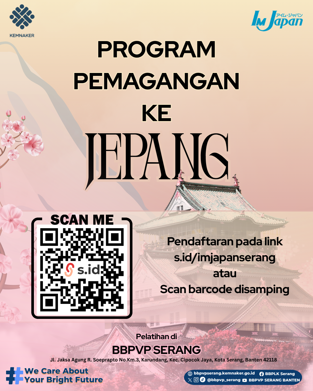 PROGRAM PEMAGANGAN KE JEPANG – BBPVP SERANG